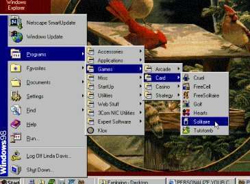 start\programs\games\card\solitaire